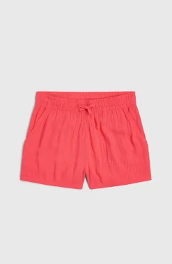 KidsSummer geweven short| Roze