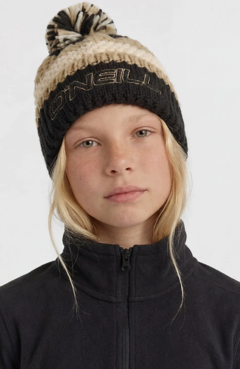 Powder Beanie| Zwart Mix