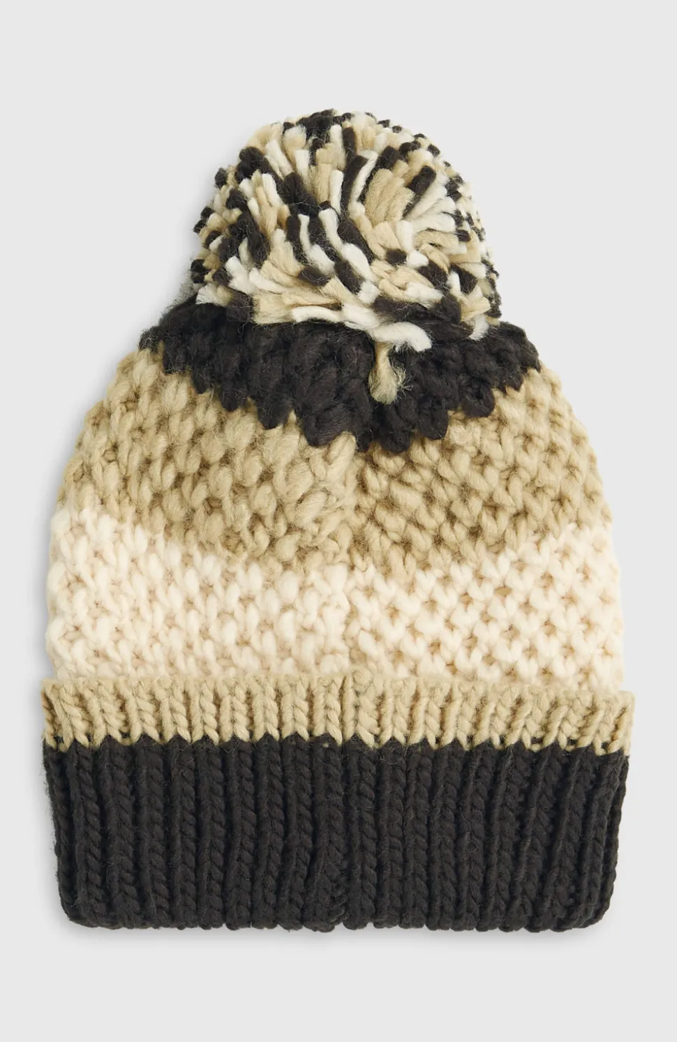Powder Beanie| Zwart Mix